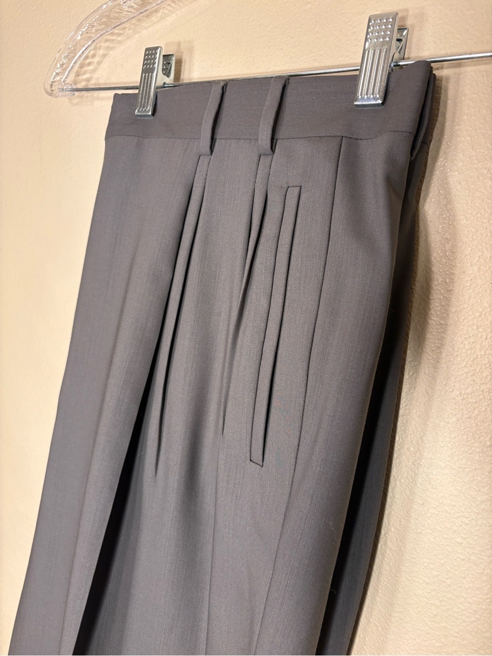 Zanella Jesse Light Gray Dress Pants